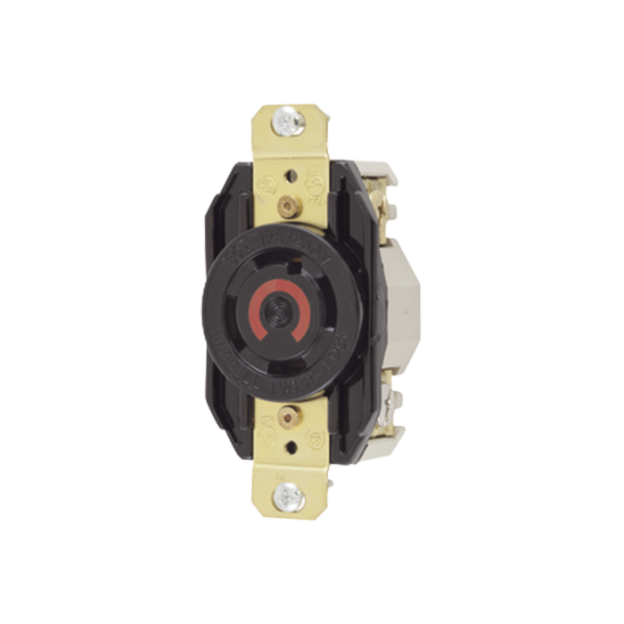 Receptaculo con Bloqueo de Media Vuelta Industrial 30 a 125/250 V CA / 3 Polos 4 Hilos / Nema L14-30R. - Image 1
