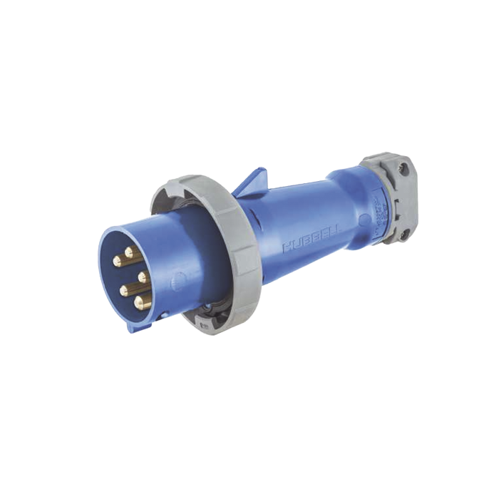 Clavija industrial de 30 A / 120/208 V CA / 4 Polos 5 Hilos / IP67. - Image 1