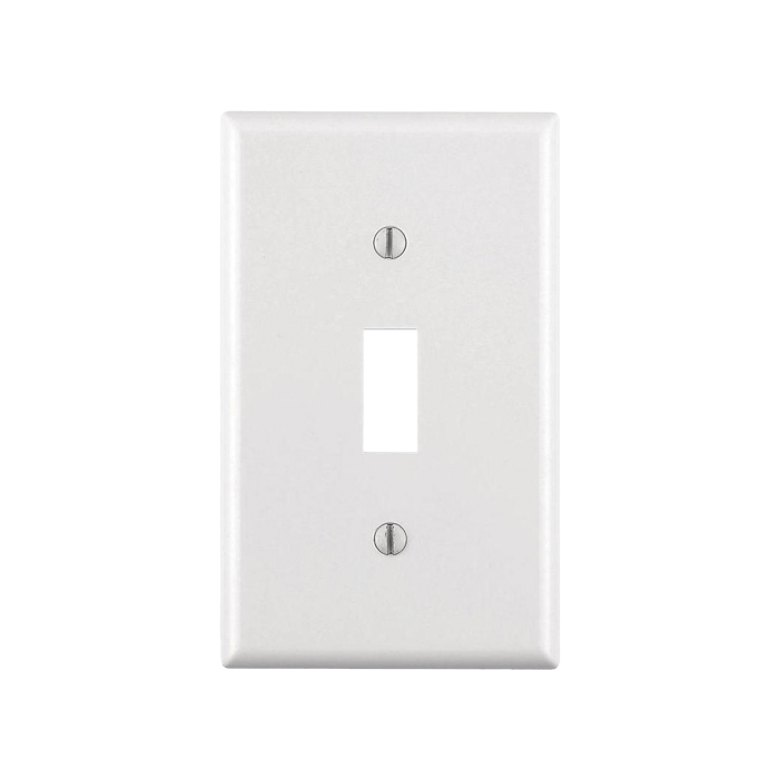 Tapa para Contacto Rectangular Color Blanco. - Image 1