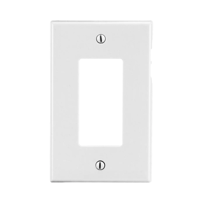 Tapa para Contacto Rectangular Color Blanco. - Image 1