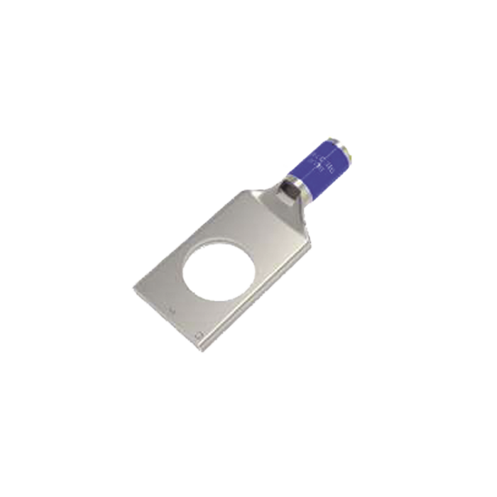 Zapata Terminal de Compresion de Cai±on Corto para Tornillo de 3/8" y Calibre 6 AWG. - Image 1