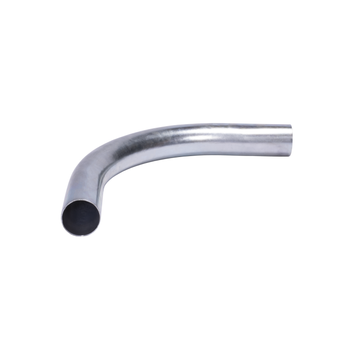 Curva/Codo de 90grados de 1 1/2" (38mm) pared delgada galvanizado etiqueta verde - Image 1
