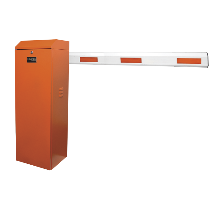 Kit de Barrera Vehicular Derecha Color Naranja y Brazo Ajustable de 3.6 a 5.5 m - Image 1