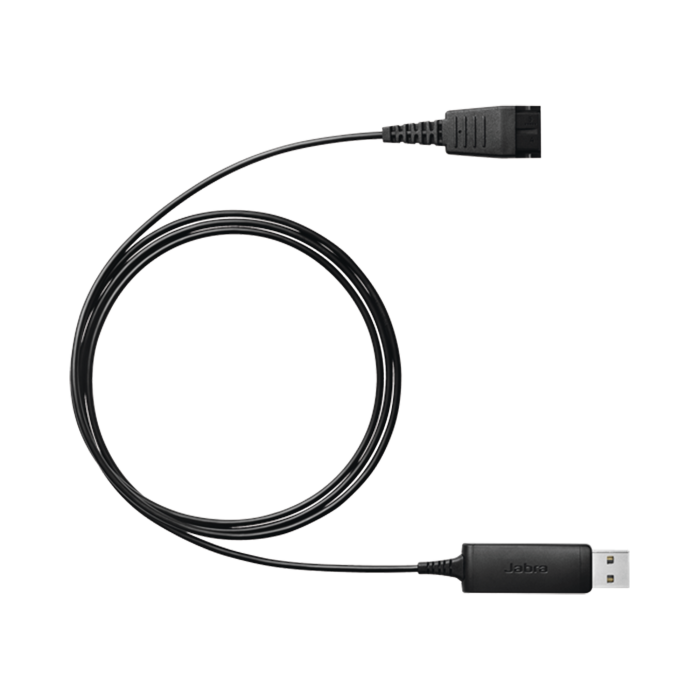 Jabra Link 230 adaptador USB a QD, para diademas BIZ1500, BIZ2300 y BIZ2400 (230-09) - Image 1
