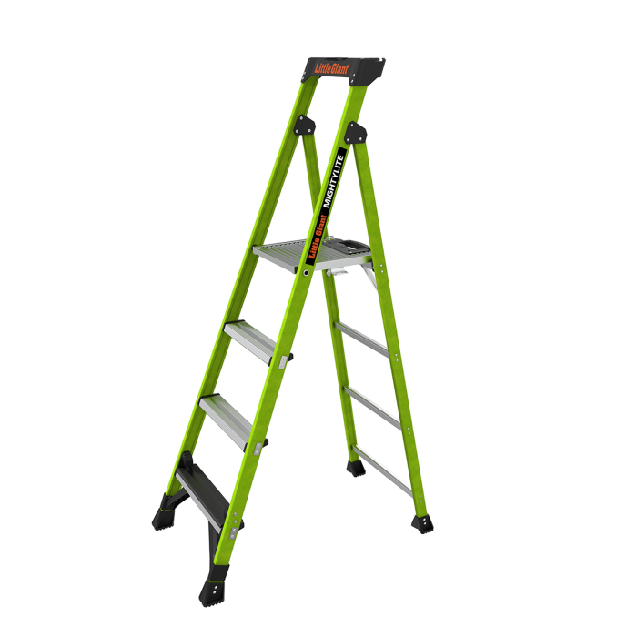 Escalera de Aluminio + Fibra de Vidrio de 1.8m con Soporte para Herramienta. !La Mas Liviana del Mundo! (SKU:15406-001) - Image 1