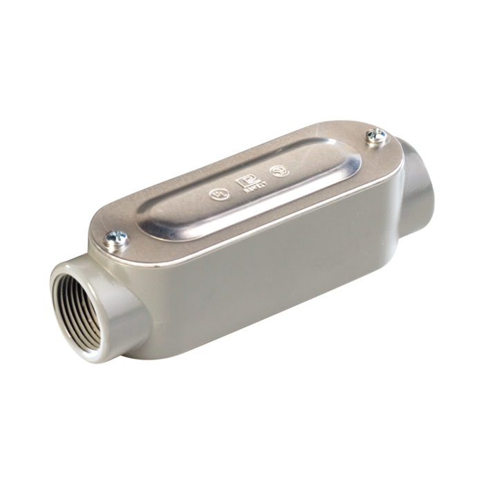 Caja Condulet tipo C de 1" (25.4 mm) Incluye tapa y tornillos. - Image 1