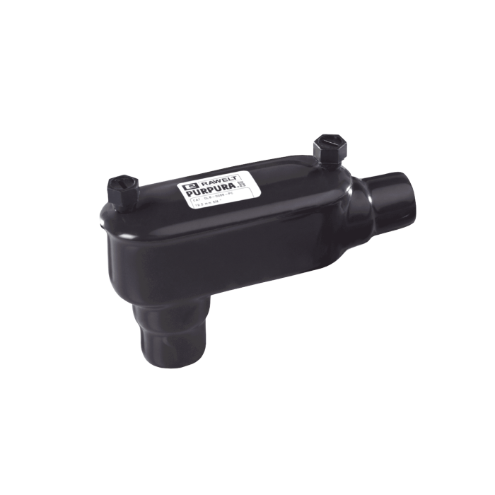 Caja Ovalada tipo LB con Recubrimiento Exterior de PVC de 1 1/4" (31.8 mm). - Image 1