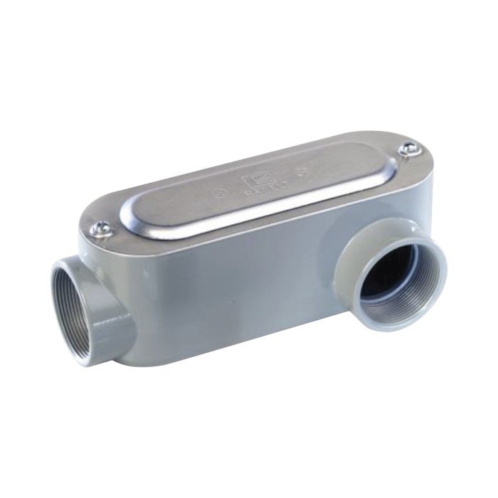 Caja Oval Roscada tipo LL de 2" (50.8 mm) / Incluye tapa y tornillos. - Image 1