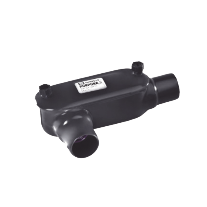 Caja Ovalada tipo LR con Recubrimiento Exterior de PVC de 1" (2 5.4 mm). - Image 1