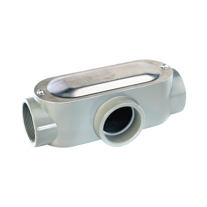 Caja Condulet tipo T de 3/4" (19.05 mm)/ Incluye tapa y tornillos. - Image 1