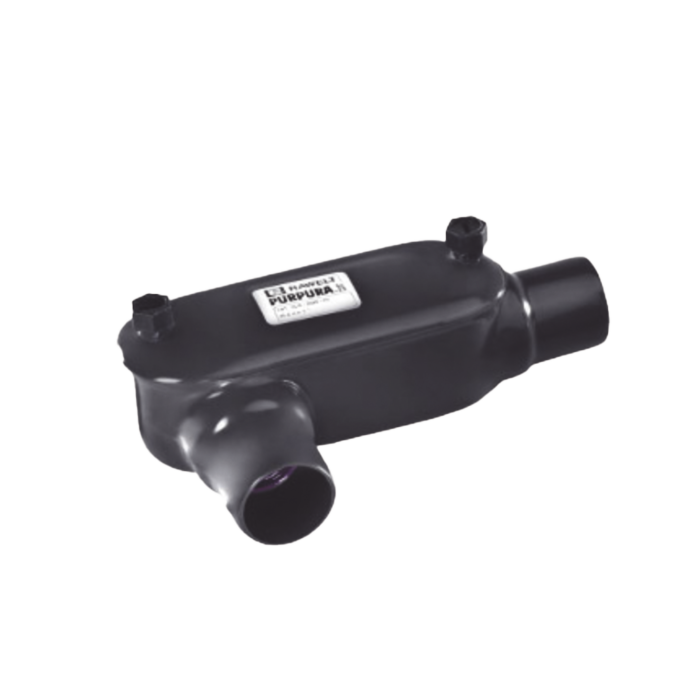 Caja Oval tipo T con Recubrimiento Exterior de PVC de 2" (50.8 mm). - Image 1