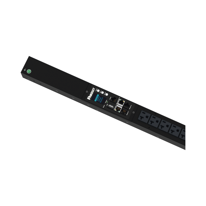 PDU G6 Monitoreable (MI) para Distribucion de Energi­a, Enchufe de Entrada NEMA 5-15P, Con 16 Salidas NEMA 5-20R, de Instalacion Vertical, 120 Vca, 15 Amp - Image 1