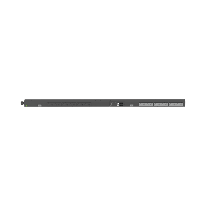 PDU Monitoreable (MI) para Distribucion de Energi­a, Enchufe de Entrada NEMA L5-30P, Con 24 Salidas NEMA 5-20R, de Instalacion Vertical, 120 Vca, 30 Amp - Image 1