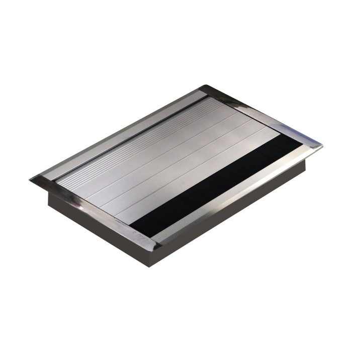 Caja pasa cable SMART 210 mm x 150 mm de aluminio anodizado - Image 1