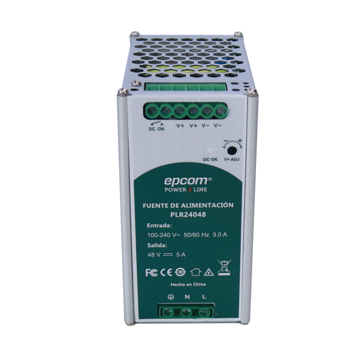 FUENTE DE ALIMENTACION 48 VCC / DIN RIEL / 5 AMPERES / 240 W - Image 1