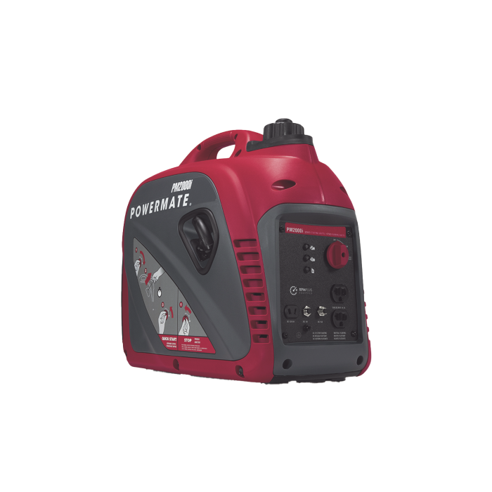 Generador Inversor Portatil a Gasolina, 1.7 kW, 120vca , Arranque Manual - Image 1
