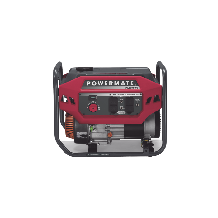 Generador Inversor Portatil a Gasolina, 3 kW, 120Vac, Arranque Manual - Image 1