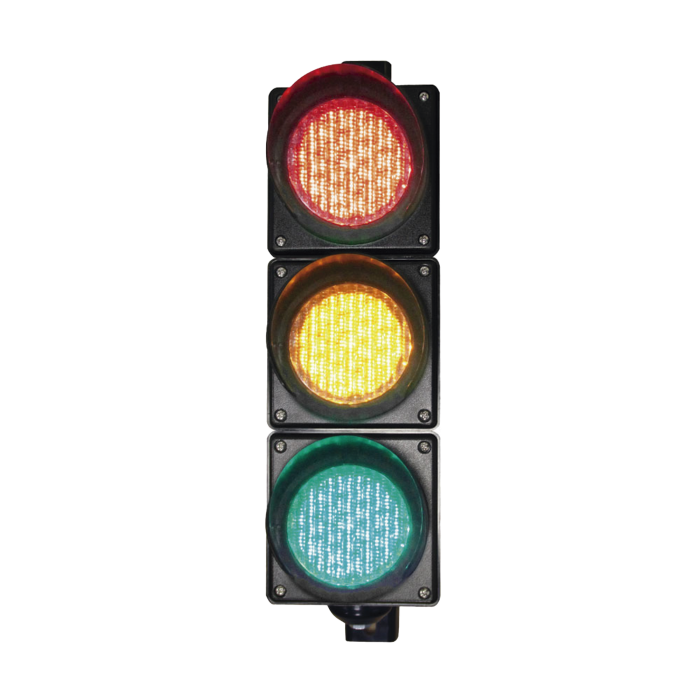 Semaforo / Sei±alizacion Rojo, Verde y Amarillo / Diametro 100mm / LED / 110vca. - Image 1