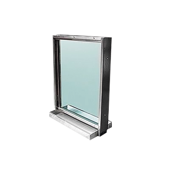 Ventana Blindada Nivel IV / Con Charola Pasa-Documentos / 45mm / 80cm x 60cm. - Image 1