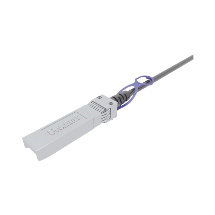 Cable de Alta Velocidad Twin-axial (DAC), SFP+ a SFP+ 10G, Color Negro, de 1 Metro - Image 1