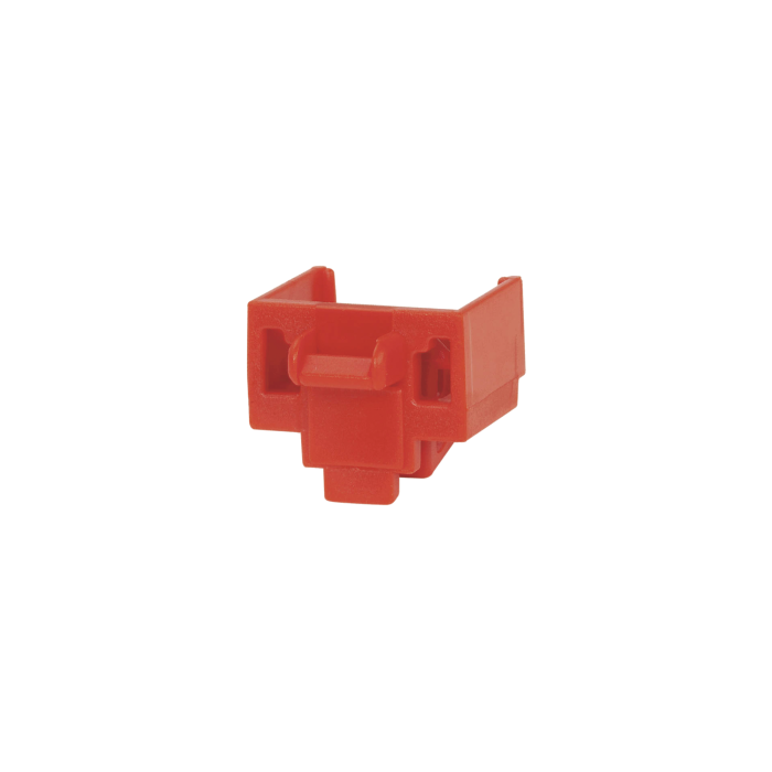 Kit de 10 Dispositivos para Bloquear Puertos Jack RJ45, Color Rojo, Incluye Llave de Extraccion - Image 1