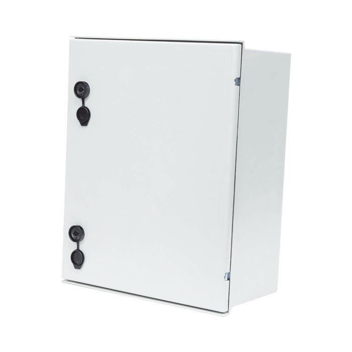 Gabinete de Poliester IP65 Uso en Intemperie (400 x 500 x 200 mm) con Placa Trasera Interior de Plastico (Incluye Chapa y Llave). - Image 1