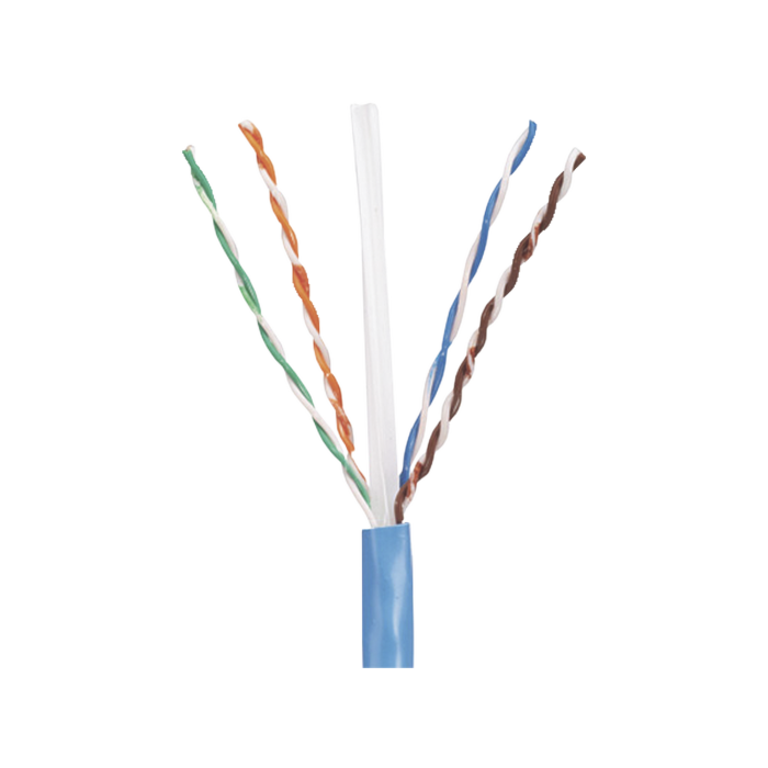 Bobina de Cable UTP 305 m. de Cobre, PanNet, Azul, Categori­a 5e (24 AWG), PVC (CM), de 4 pares - Image 1