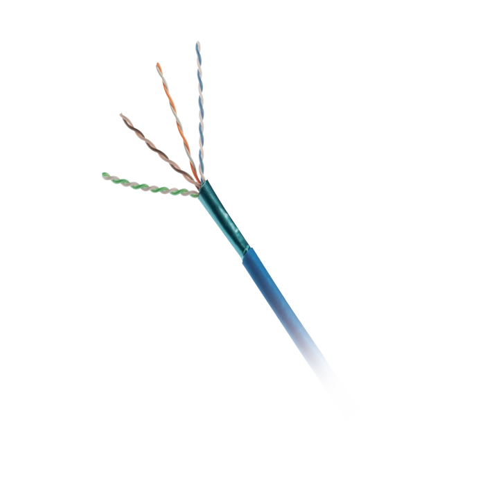 Bobina de Cable UTP de 4 Pares, Vari-MaTriX, Cat6A, 23 AWG, CMP (Plenum), Color Azul, 305m - Image 1