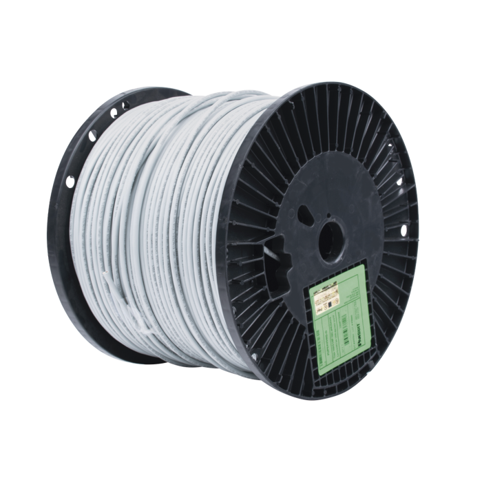 Bobina de Cable UTP de 4 Pares, Vari-MaTriX, Cat6A, 23 AWG, CMP (Plenum), Color Gris, 305m - Image 1