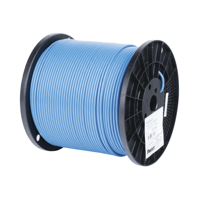 Bobina de Cable UTP de 4 Pares MaTriX, Cat6A de Diametro Reducido, 26 AWG, CMR (Riser), Color Azul, 305m - Image 1
