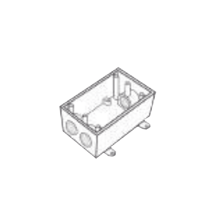 Caja Condulet FS de 1/2" ( 12.7mm) con tres bocas a prueba de intemperie. - Image 1