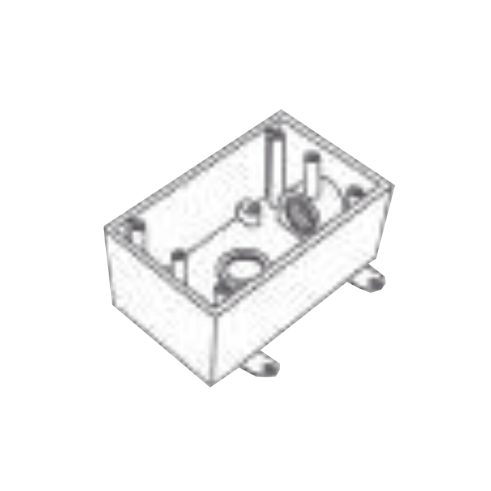 Caja Condulet FS de 3/4" (19.05 mm) con dos bocas a prueba de intemperie. - Image 1