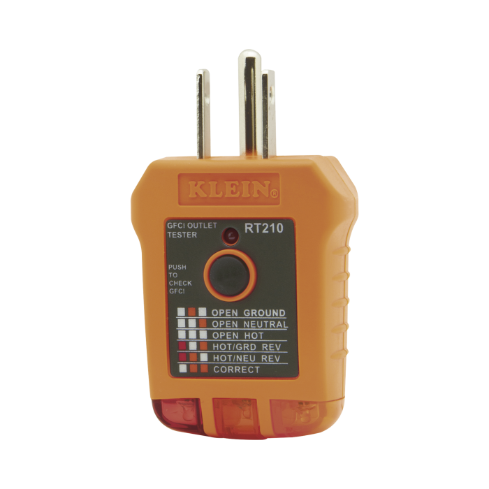 Probador de Tomacorrientes Estandar y Tomacorrientes con Interruptor de Falla a Tierra (GFCI). - Image 1