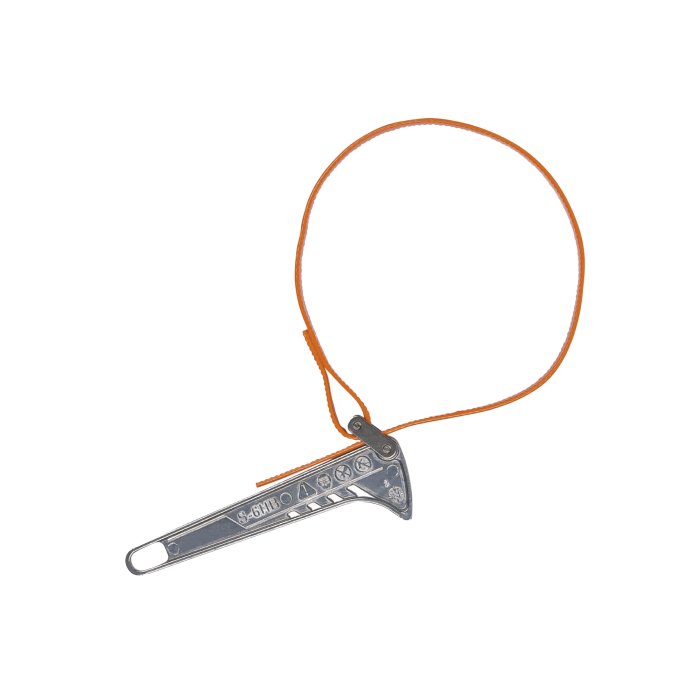Llave de Correa Ajustable Grip-Itâ„¢ de 3.8 a 12.7 cm diametro, Ideal para Apretado / Aflojado de Tubos, Filtros, Barras, etc. - Image 1
