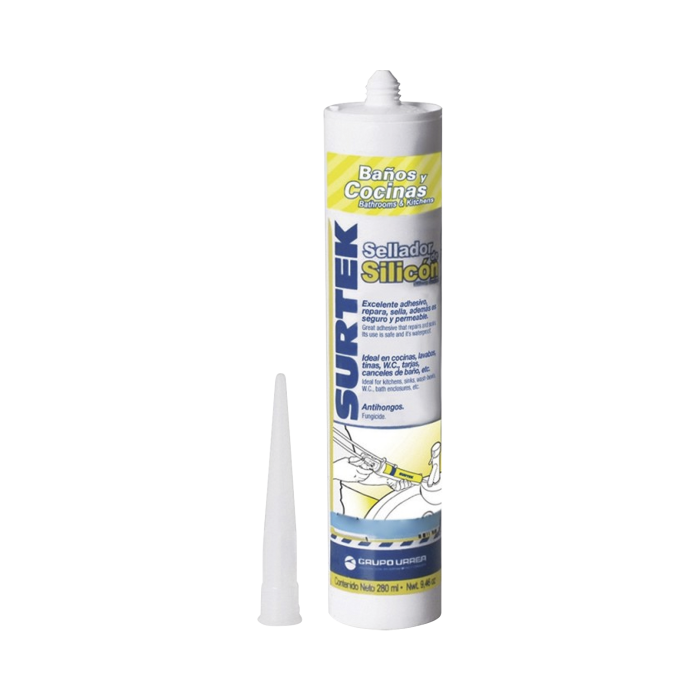 Silicon Para Bai±os y Cocinas /Color Blanco / Contenido 280 ml. - Image 1