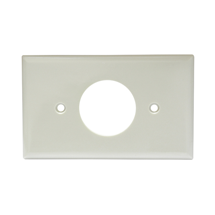 Placa de plastico para contacto sencillo. - Image 1