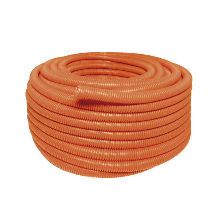 Manguera flexible Reforzada 1/2" x 100 m /Polietileno Alta Densidad HDPE/ Con gui­a /Resistente a Intemperie. - Image 1