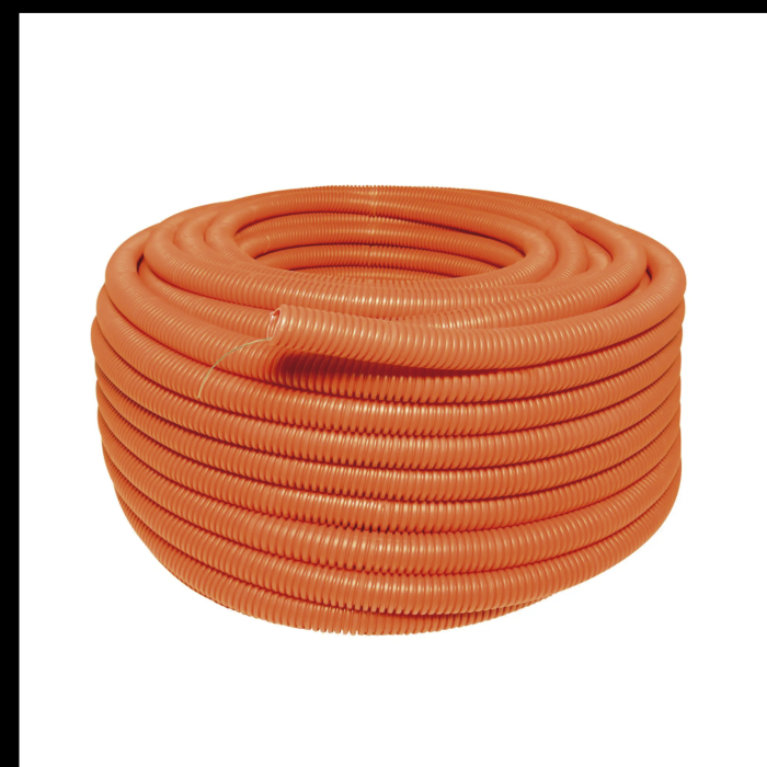 Manguera flexible Reforzada 3/4" x 50 m /Polietileno Alta Densidad HDPE/ Con gui­a /Resistente a Intemperie. - Image 1