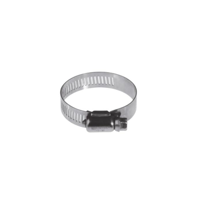 Abrazadera sin fin diam 3/4 a 1-1/2in, ancho 1/2in inoxidable - Image 1
