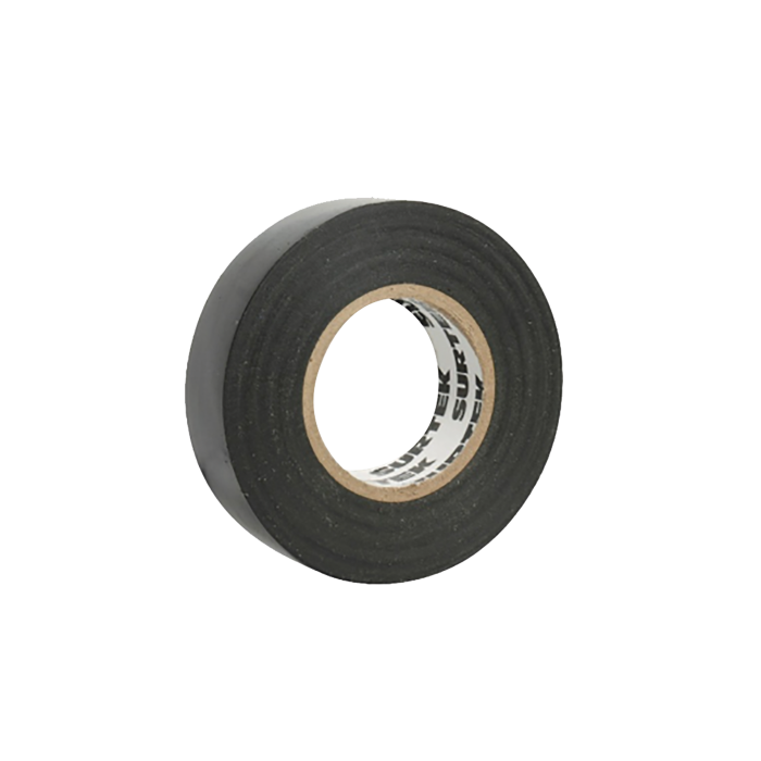 Cinta para aislar color negro 19 mm x 9 metros / Fabricada en PVC / Adhesivo acri­lico. - Image 1