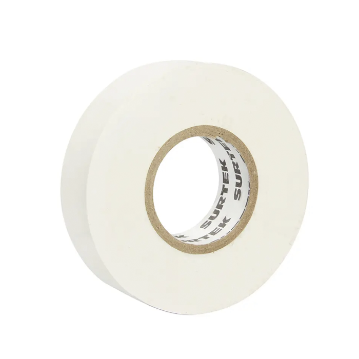 Cinta para aislar color Blanco de 19 mm x 18 metros / Fabricada en PVC / Adhesivo acri­lico. - Image 1