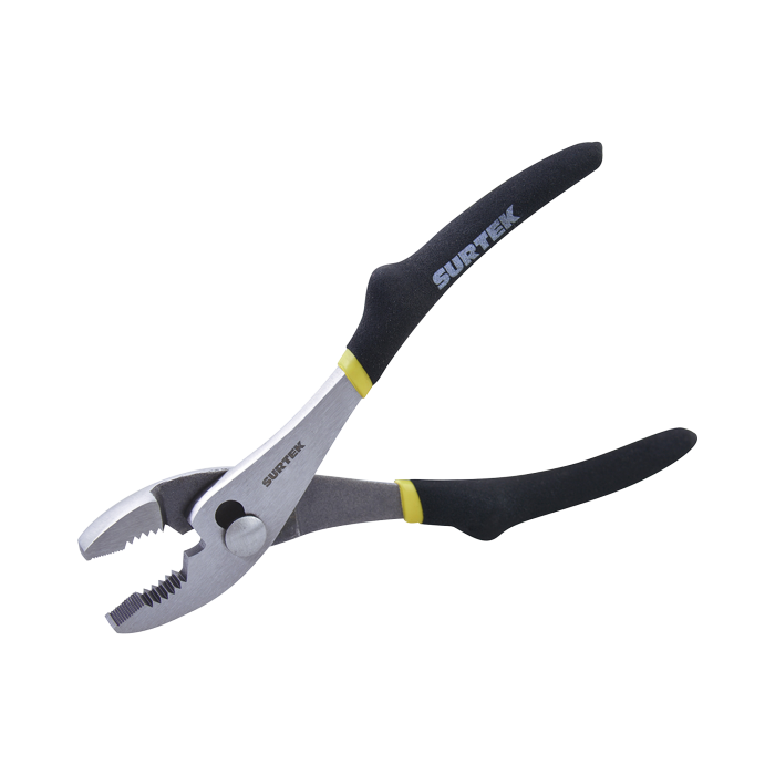 Pinza para mecanico de 8" con mango de vinil. - Image 1
