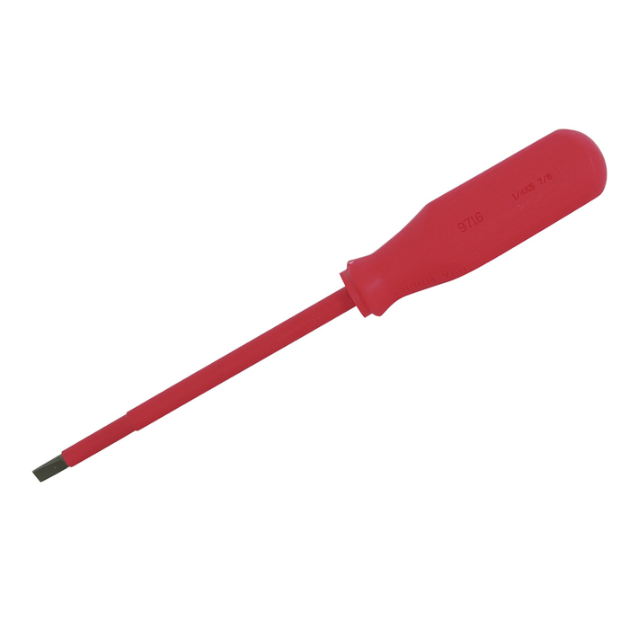 Destornillador rojo para 1000v plano de 7/32 X 5â€ - Image 1