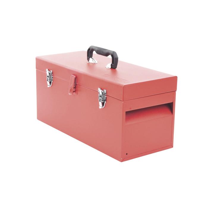 Caja de herramientas metalica con soble cerradura de 51 x 21.5 x 24cm. - Image 1