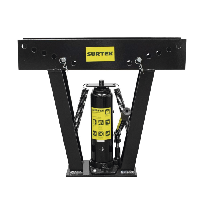 Doblatubos hidraulico de 1/2" a 2" incluye dados con medidas, capacidad 12 toneladas. - Image 1