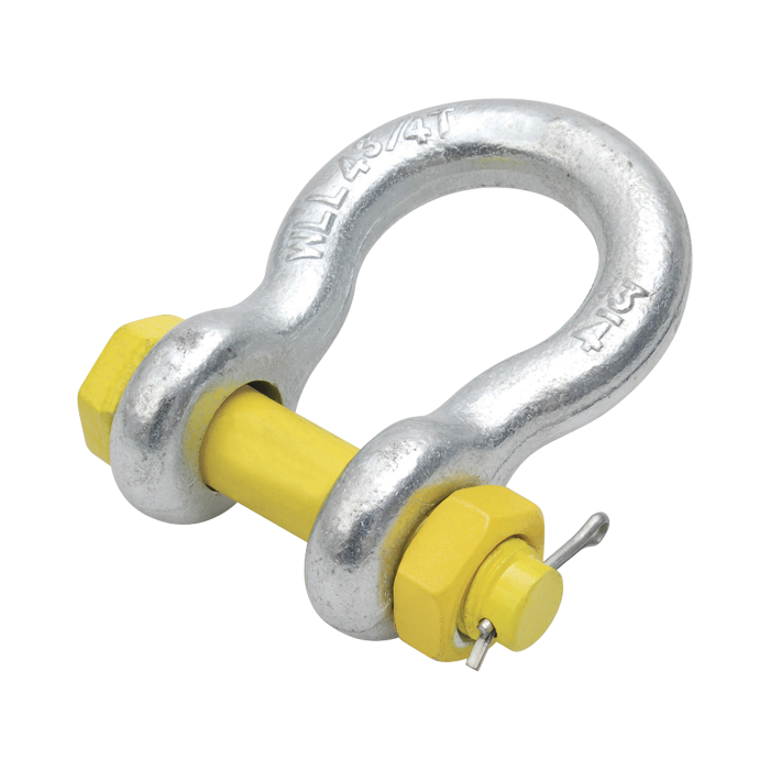 Grillete de Acero forjado de 5/8" con chaveta. Carga Maxima: 2,950 Kg. - Image 1