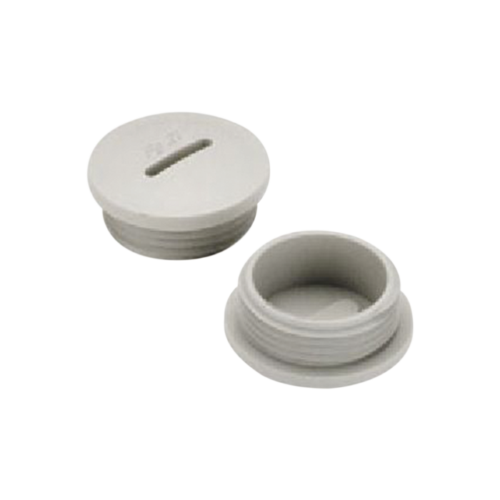 Tapon roscado de 1" para caja cuadrada a prueba de intemperie. - Image 1