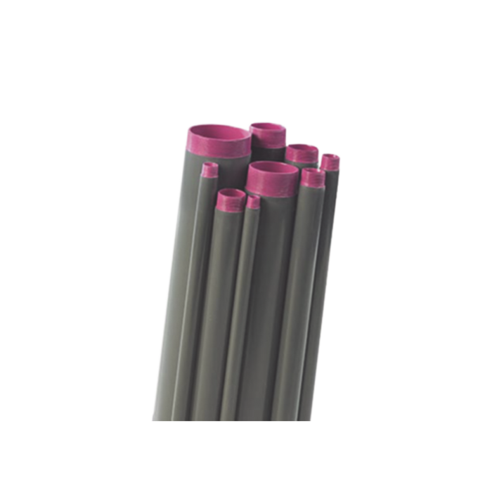 Tubo Conduit ri­gido de aluminio de 2â€ (50.8 mm) con recubrimiento de PVC de 3.05 m con cople. - Image 1