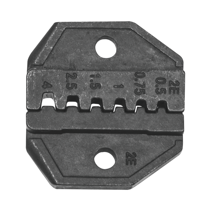 Matriz Ponchadora, Ferulas (Ferrule) Aisladas, sin Aislamiento o de Terminal de Clavija. Compatible con Pinza Ponchadora VDV200-010. - Image 1