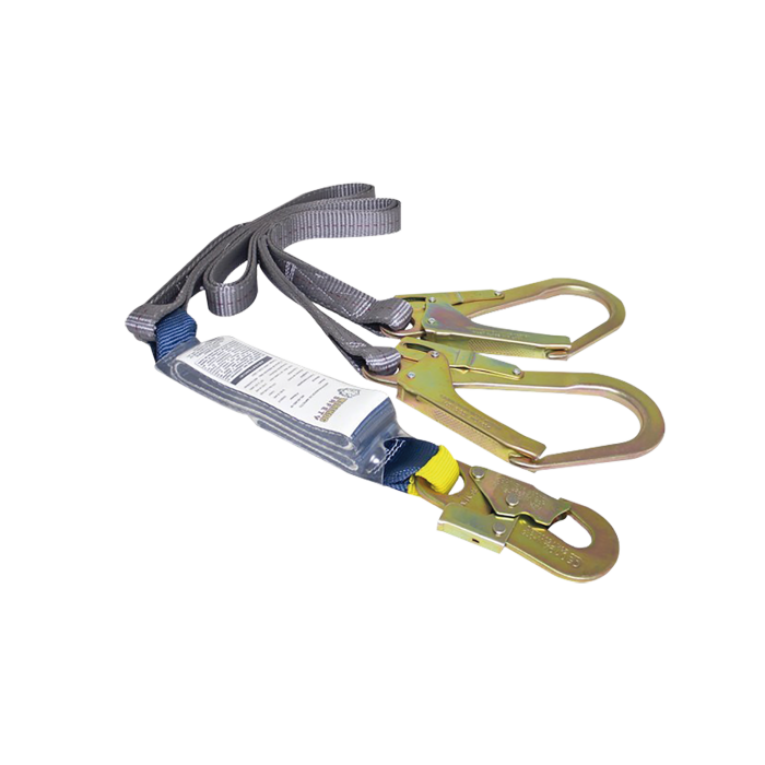 Cable Amortiguador de CaI­da con Doble Gancho de Sujecion. Ideal para Escalar Torres o Estructuras. - Image 1